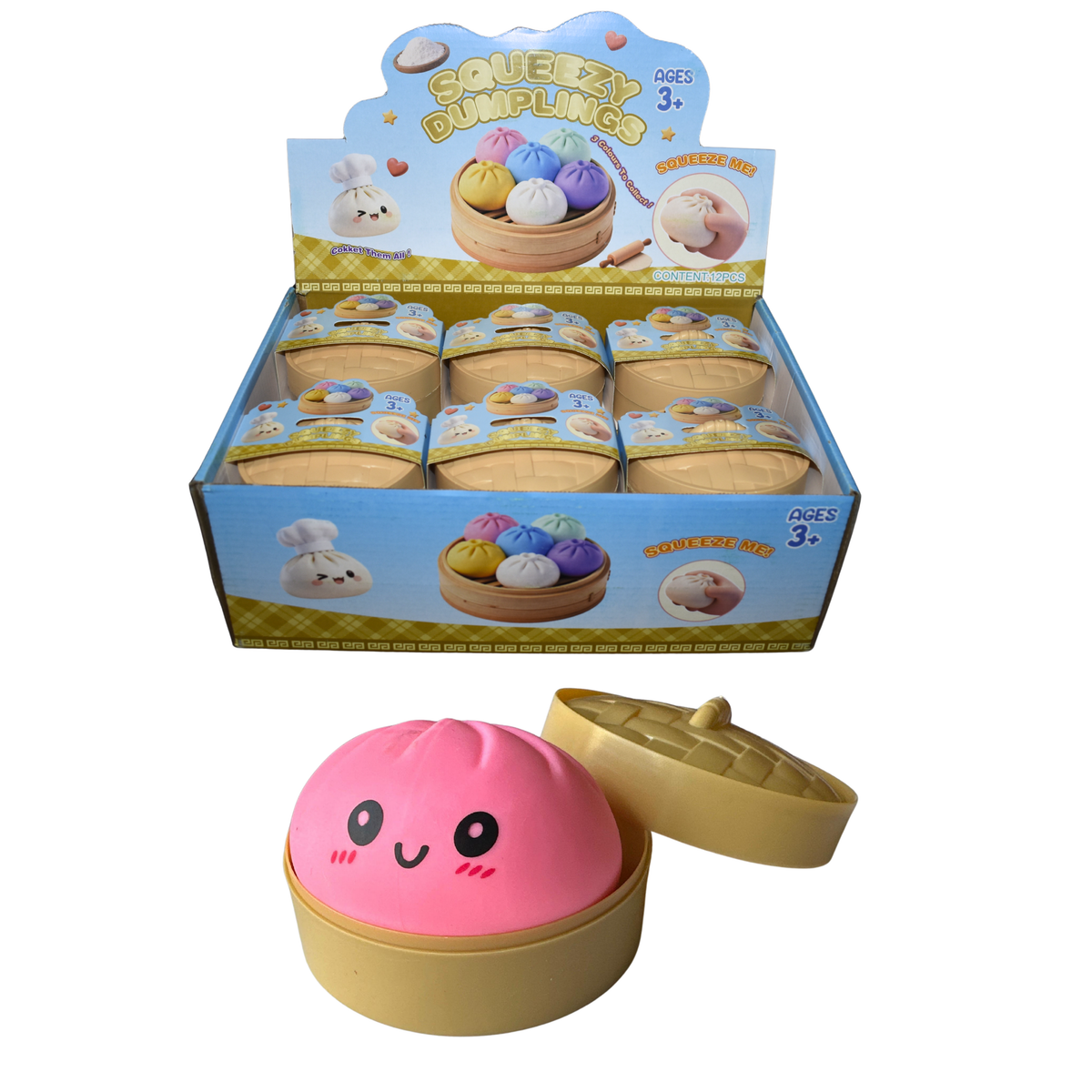 Squeezy Dumpling Toy- Mystery