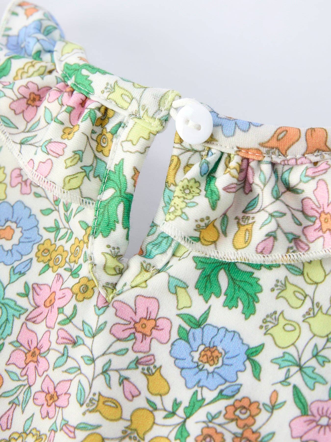 "MAMA'S GIRL" Embroidered Smocked Romper