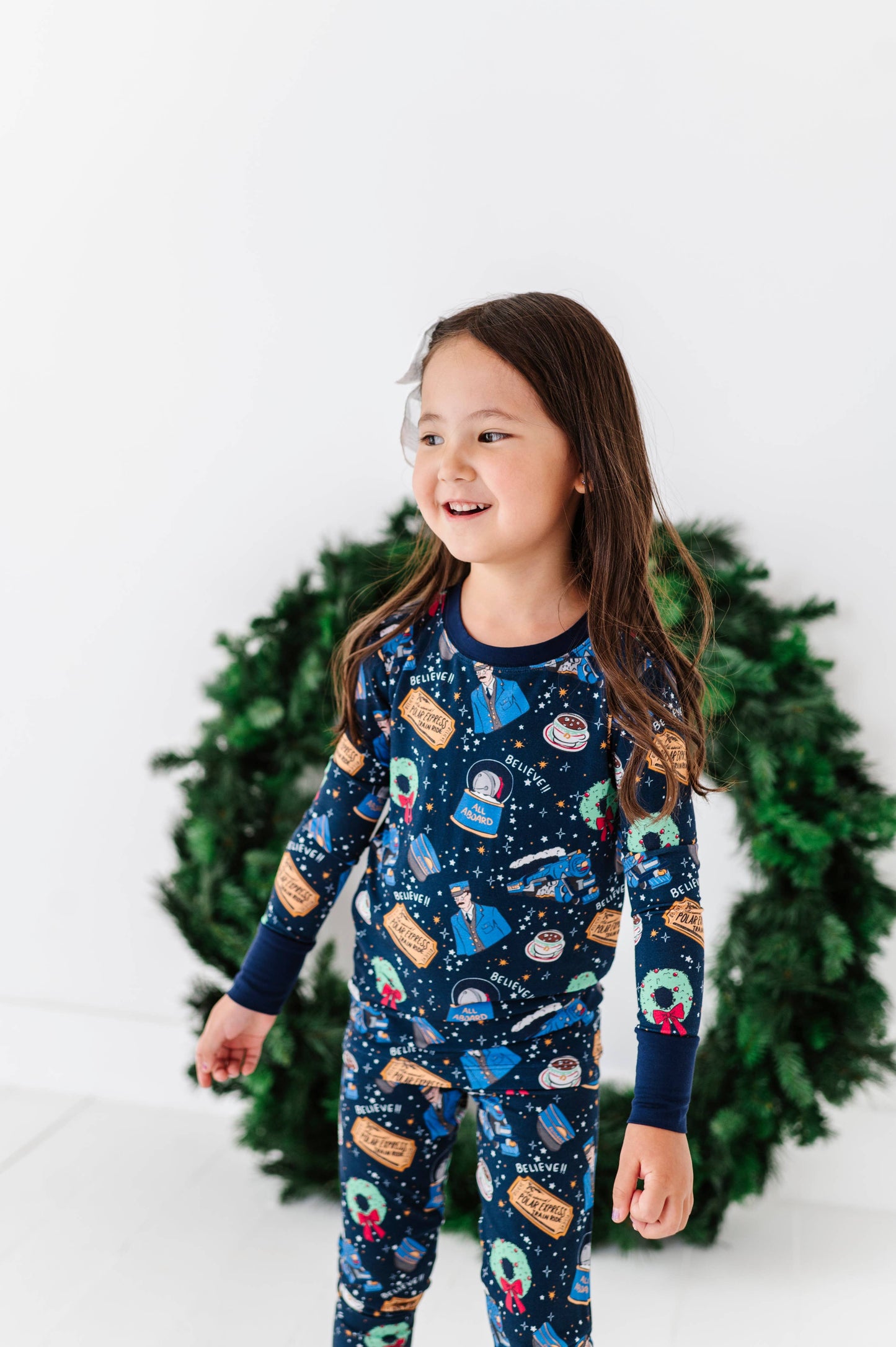 Hot Cocoa Express Kids Pajamas