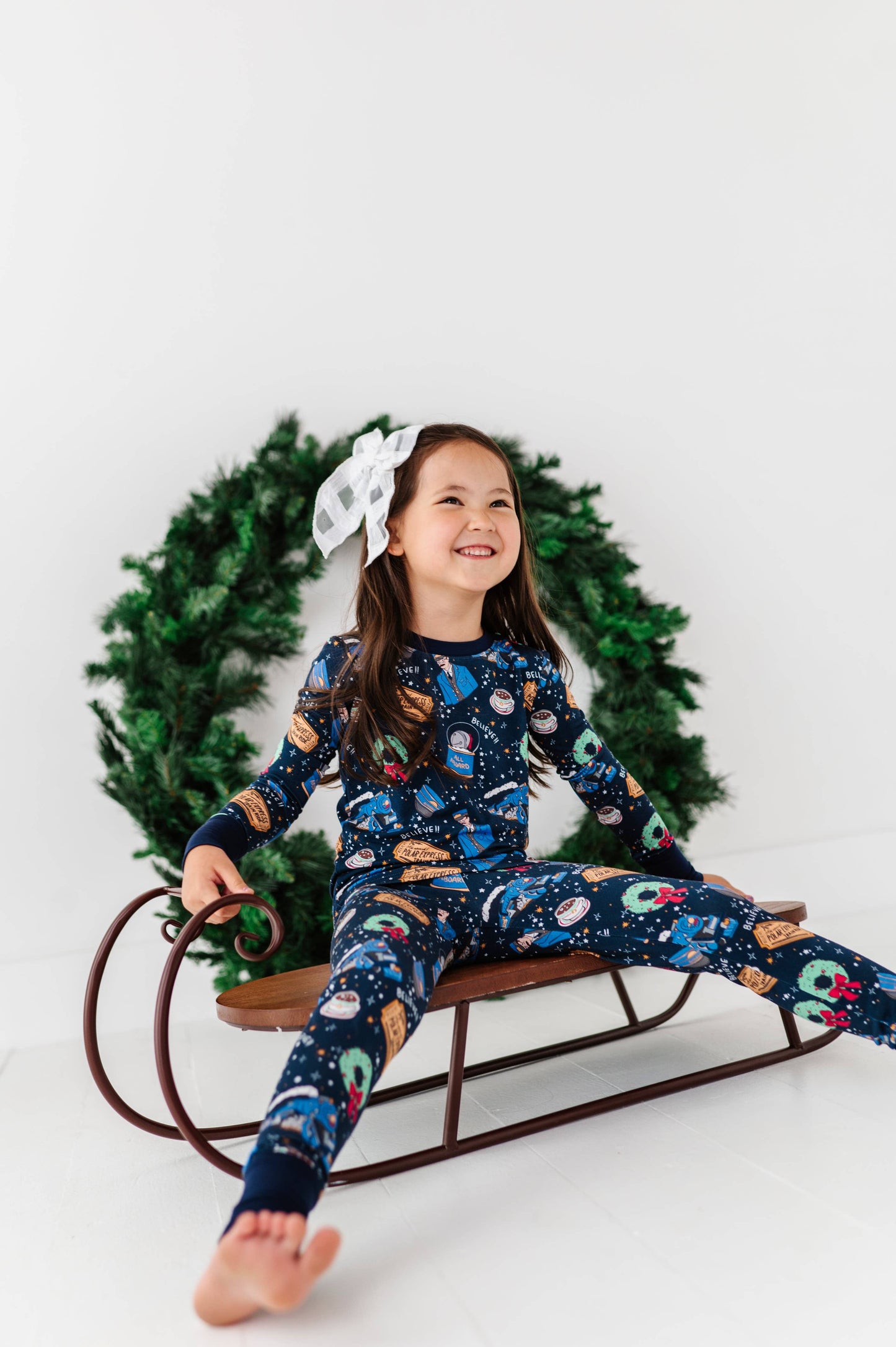 Hot Cocoa Express Kids Pajamas