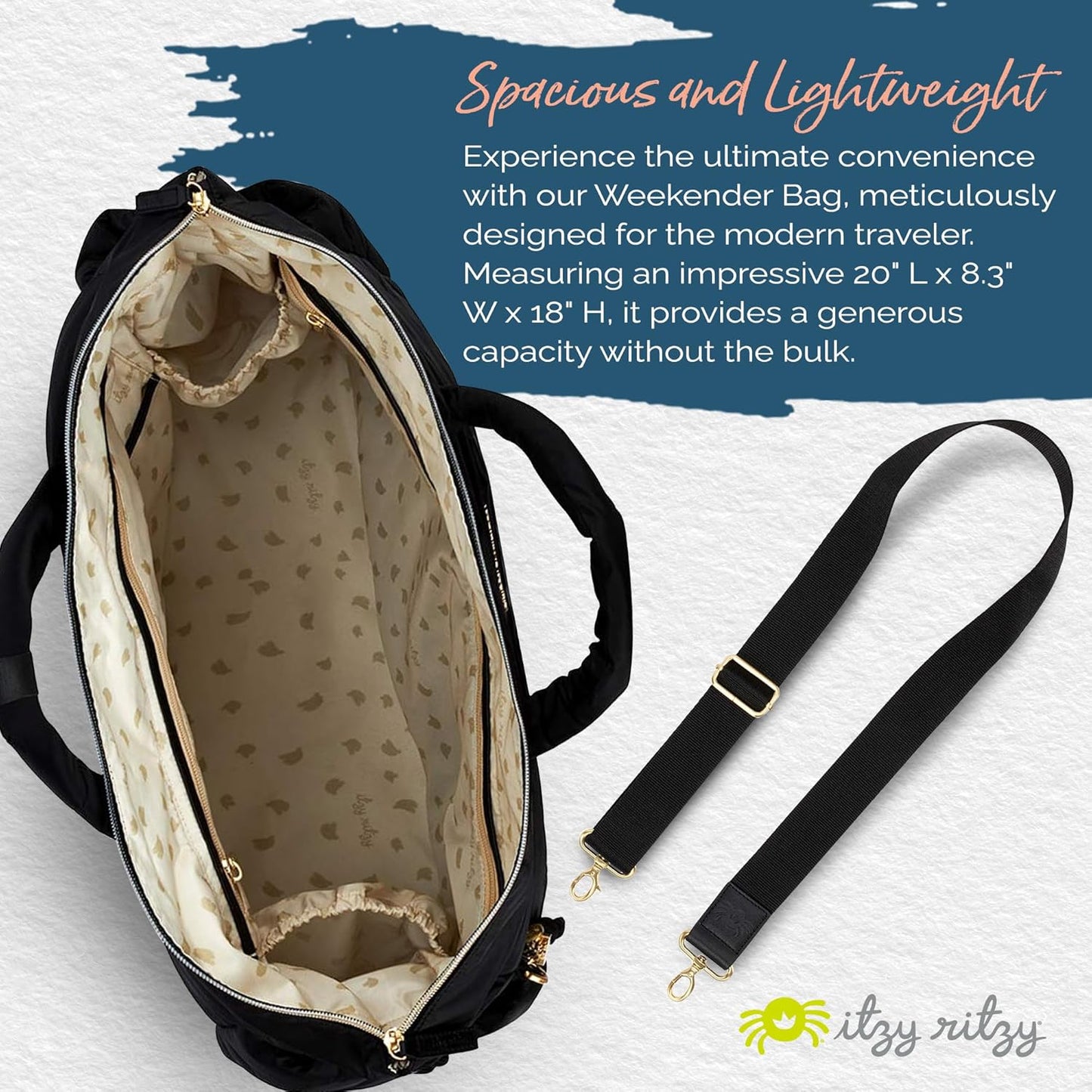 Itzy Ritzy Dream Weekender Bag