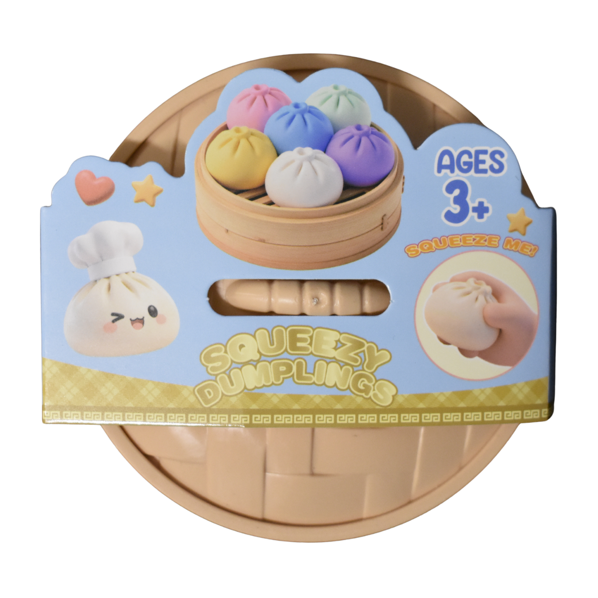 Squeezy Dumpling Toy- Mystery