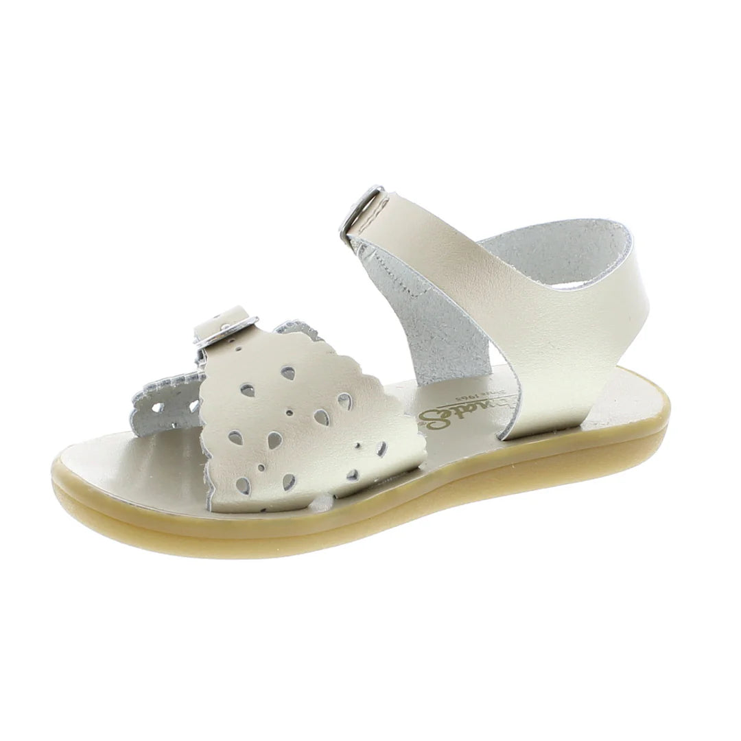 Gold Eco-Ariel Footmates Sandals