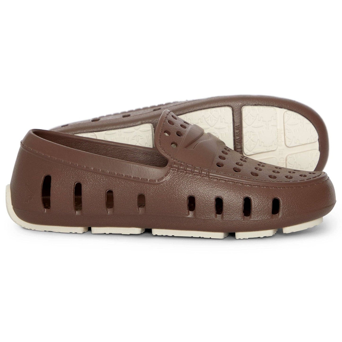 KIDS Floafer BROWN/COCONUT