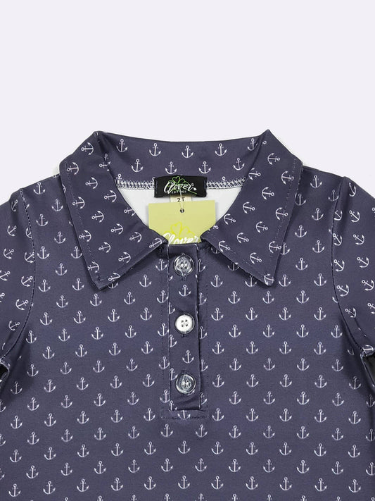 Anchor Boy Collar Shirt