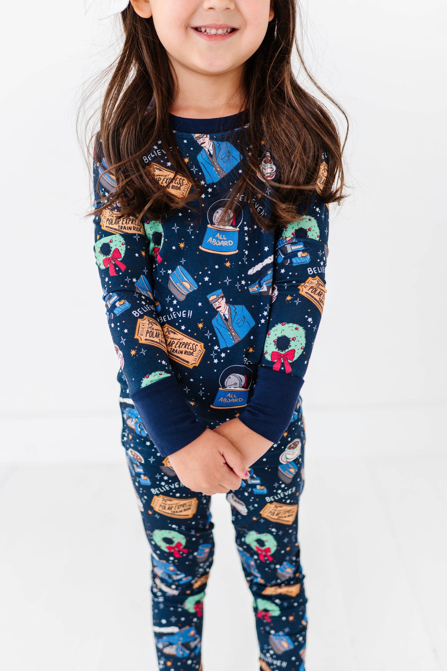 Hot Cocoa Express Kids Pajamas