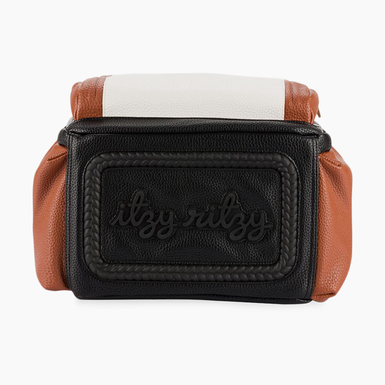 Itzy Ritzy Boss Plus Diaper Bag Backpack - Coffee and Cream