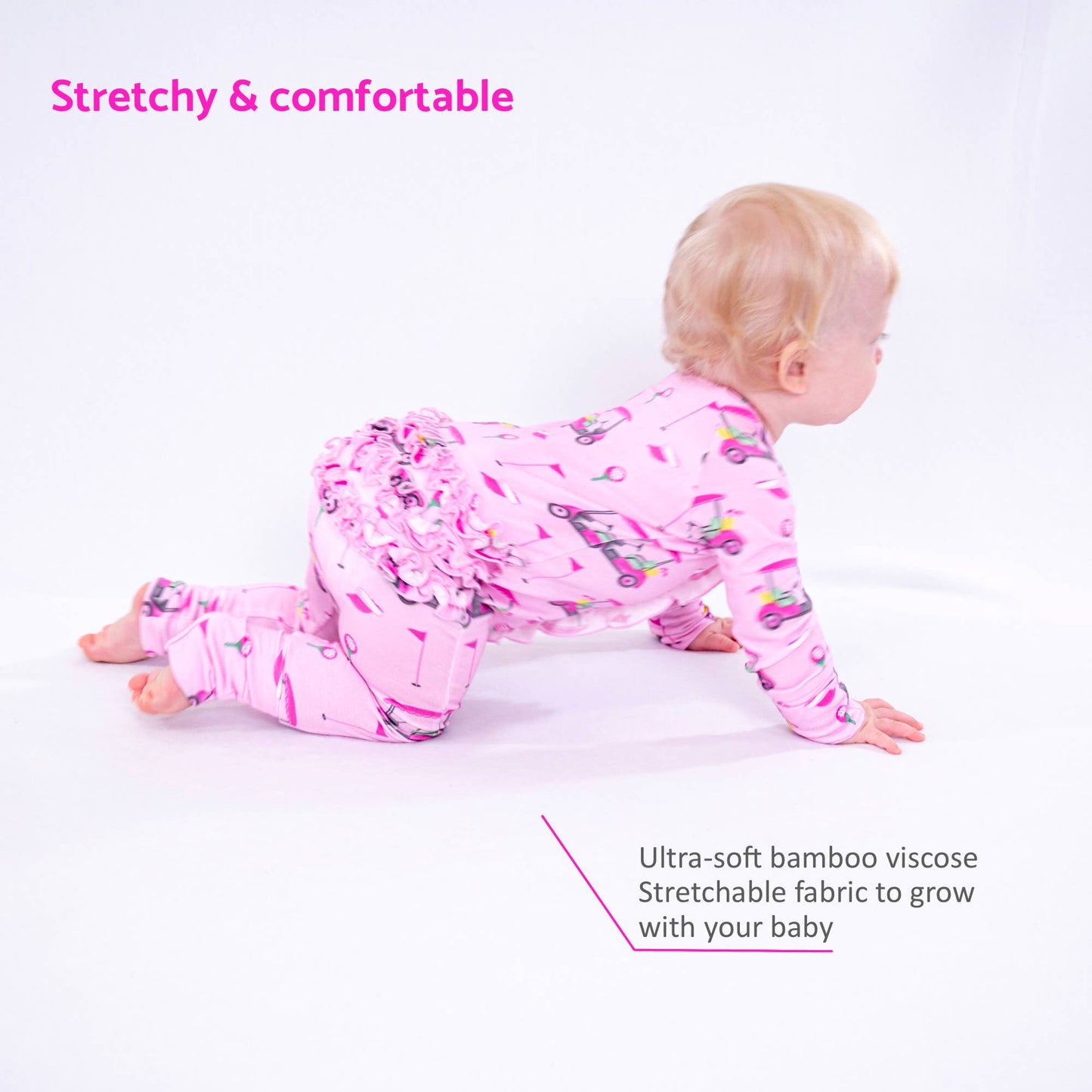 Pink Birdie Golf Zippy