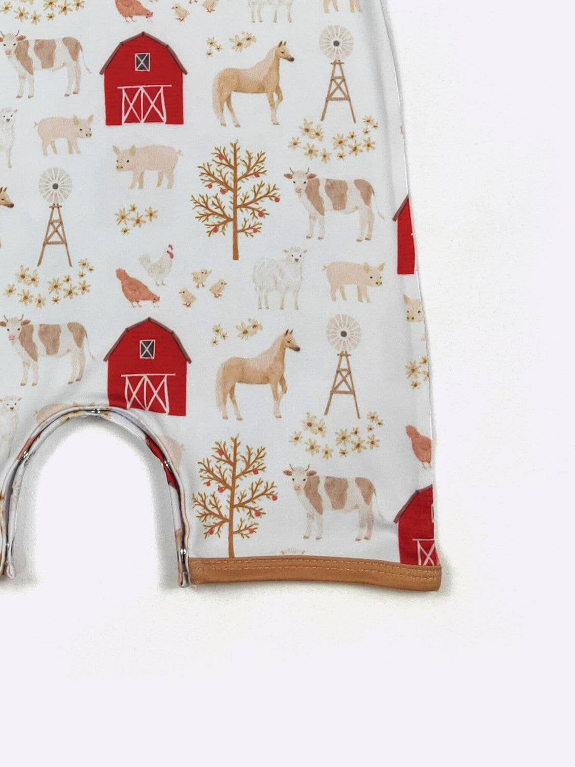 Apple Homestead Boy Romper