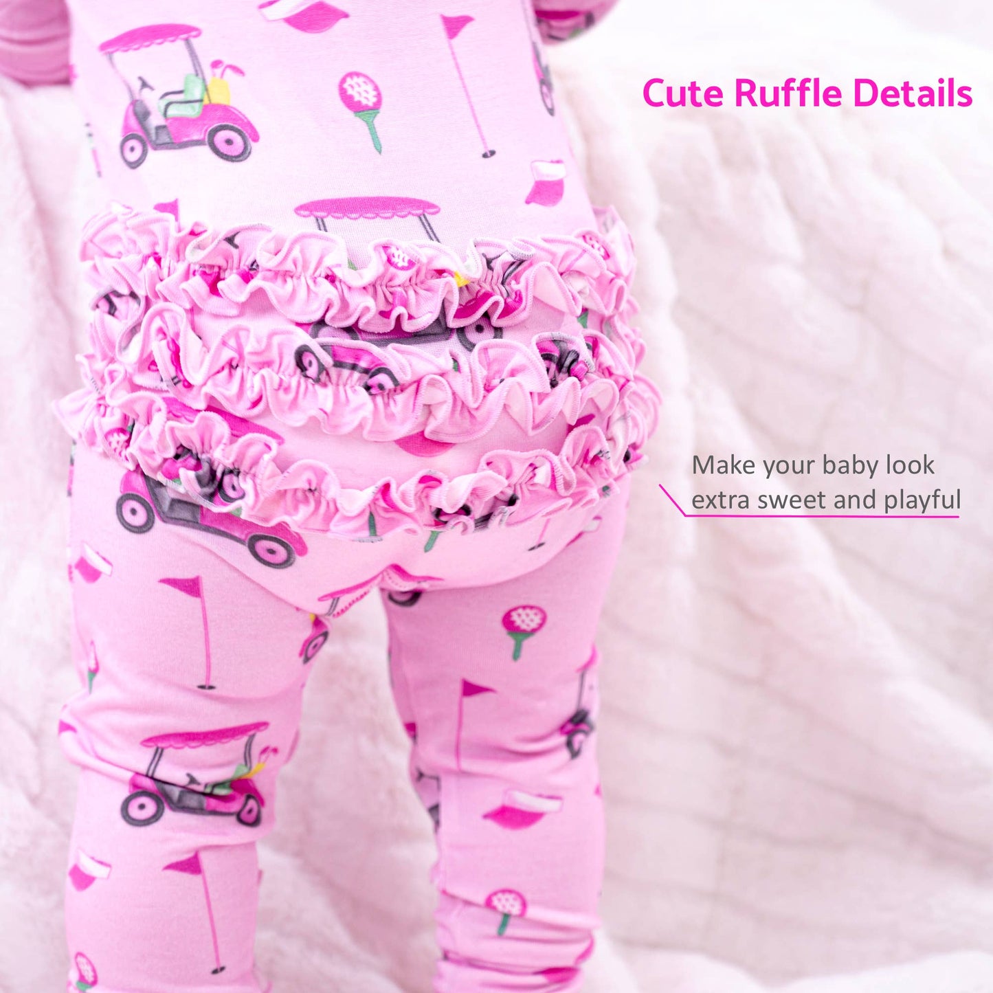 Pink Birdie Golf Zippy