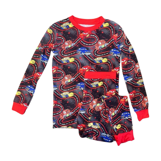 Black CARS Bamboo 2pc Pant Set