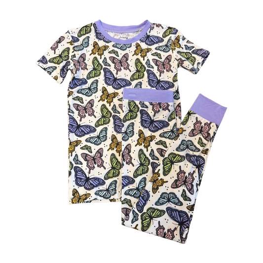Butterfly Bamboo 2pc Pant Set