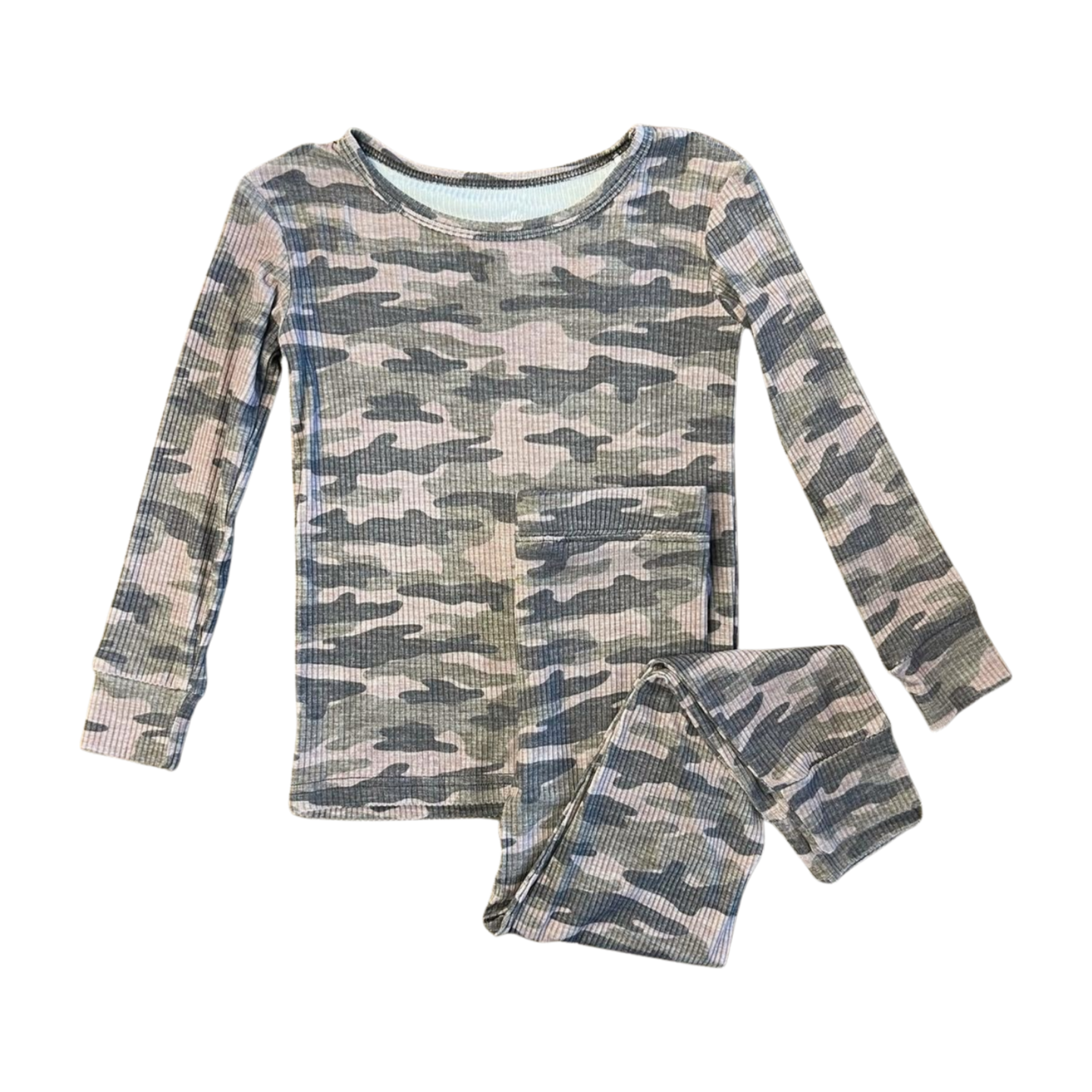 Camo Bamboo 2pc Pant Set