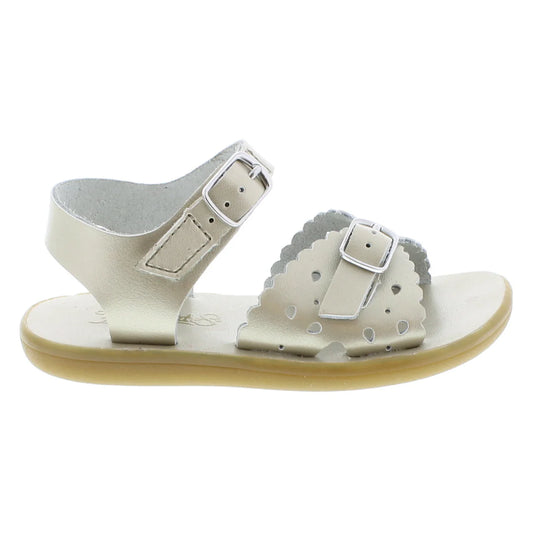 Gold Eco-Ariel Footmates Sandals