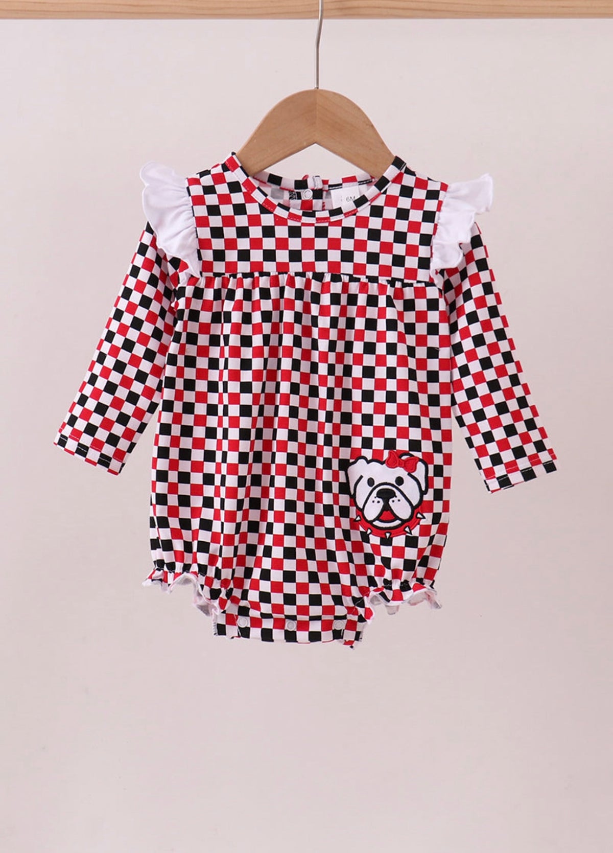 Georgia Bulldog Checkered Bubble