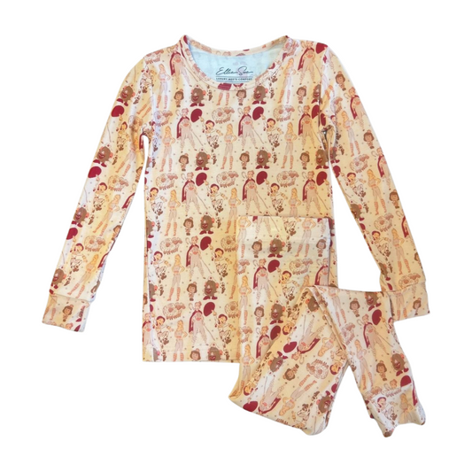 Girl Power Bamboo 2pc Pant Set