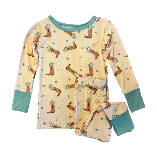 Indiana Boots Bamboo 2pc Pants Set