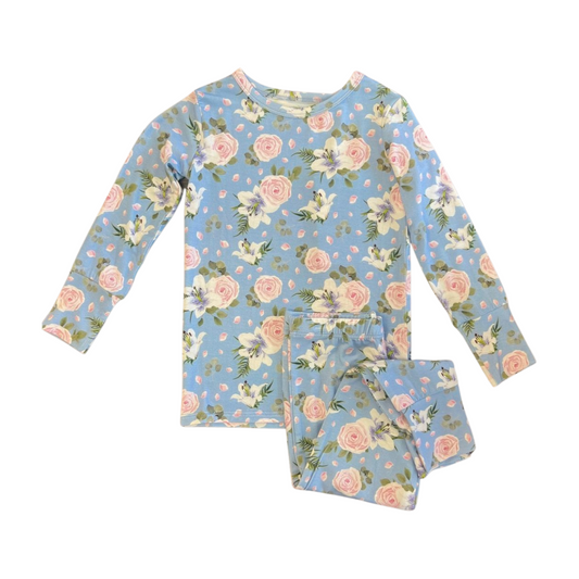 Lillian Floral Bamboo 2pc Pant Set