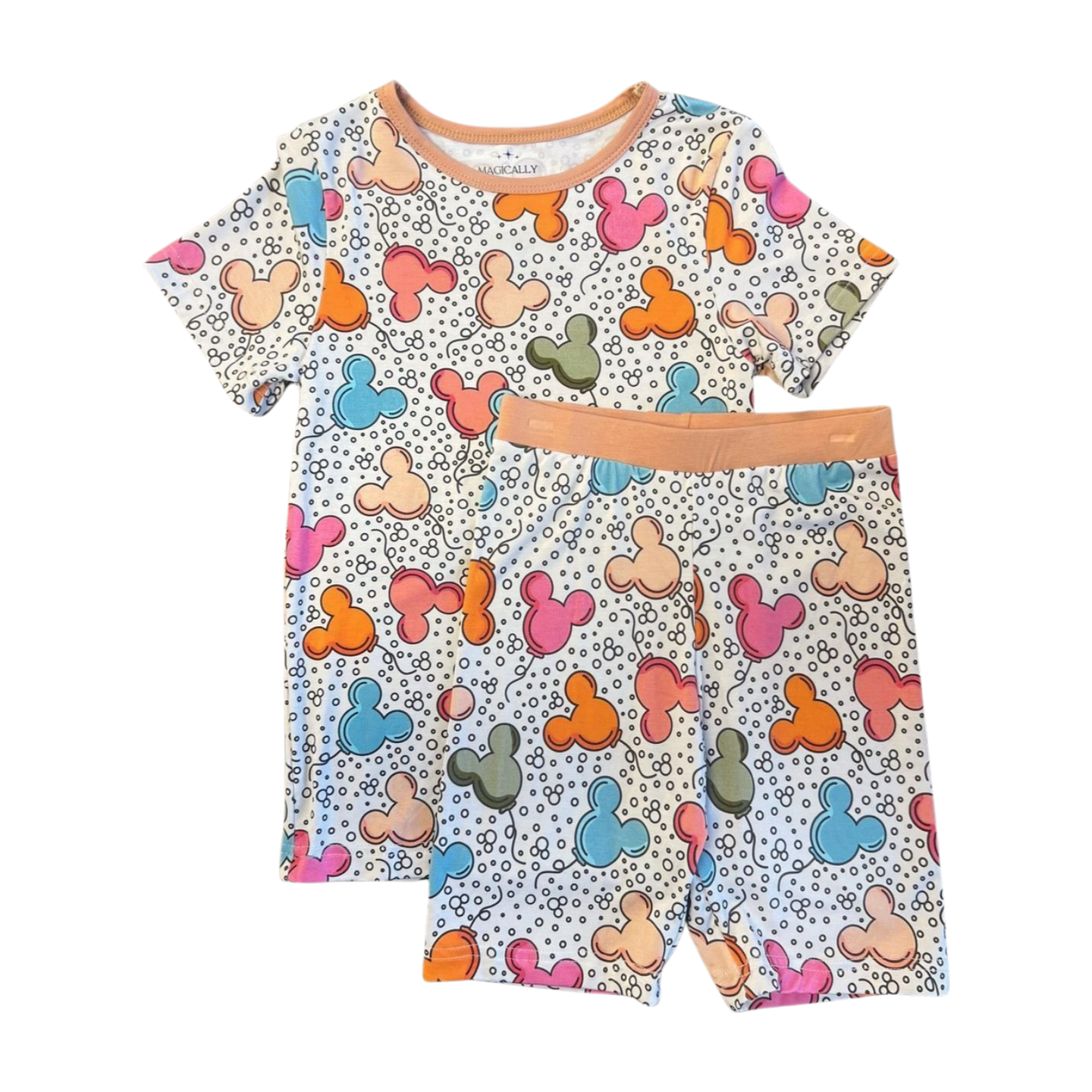 Magical Balloons Bamboo 2pc Short Set
