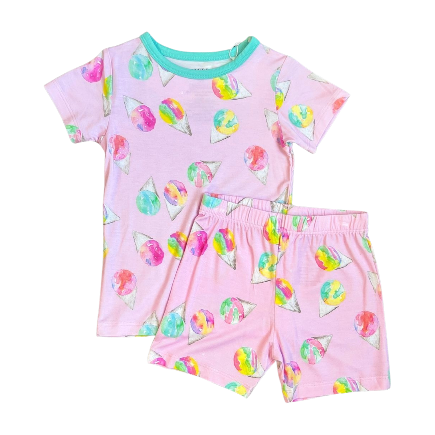 Snowcone Bamboo 2pc Short Set