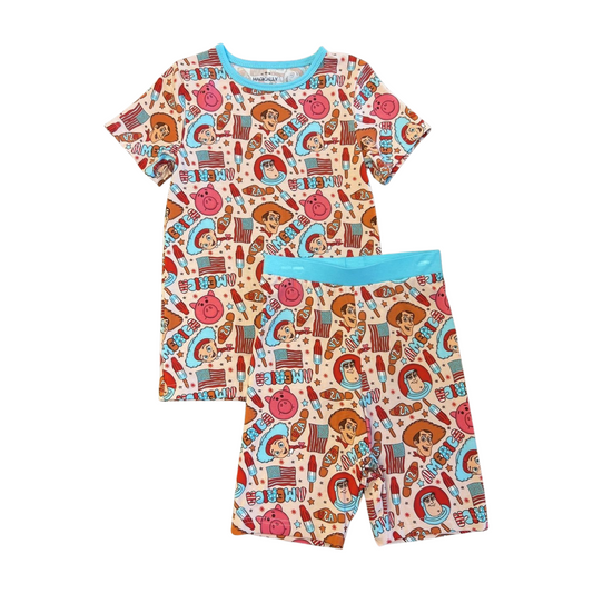 Toy Story Bamboo 2pc Short Set