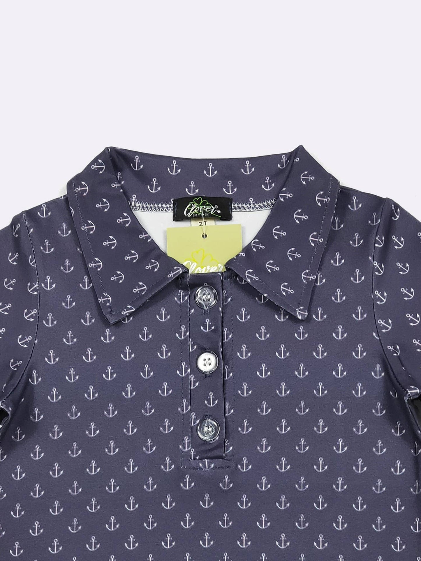 Anchor Boy Collar Shirt