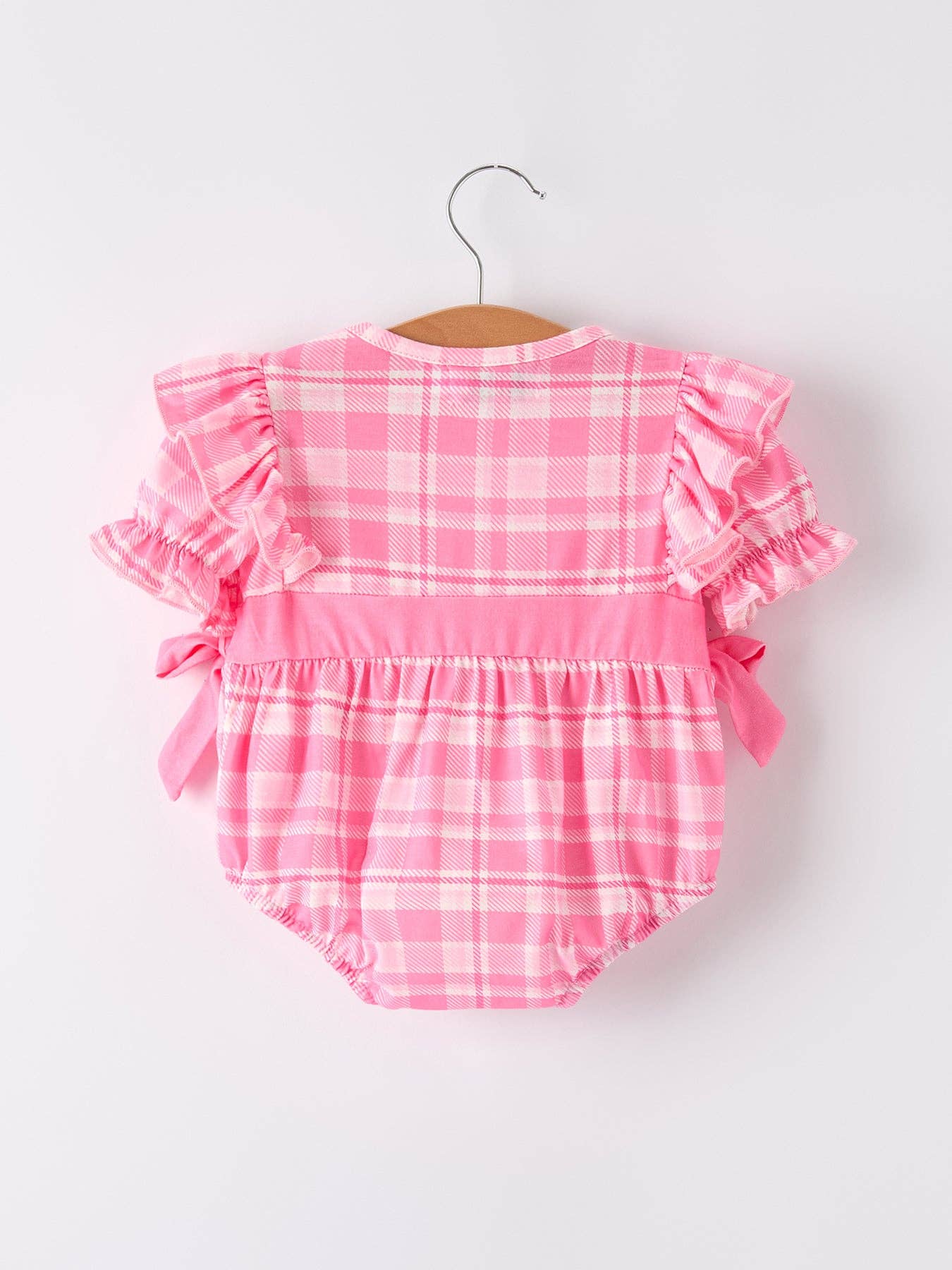Pink Plaid Cross Bubble