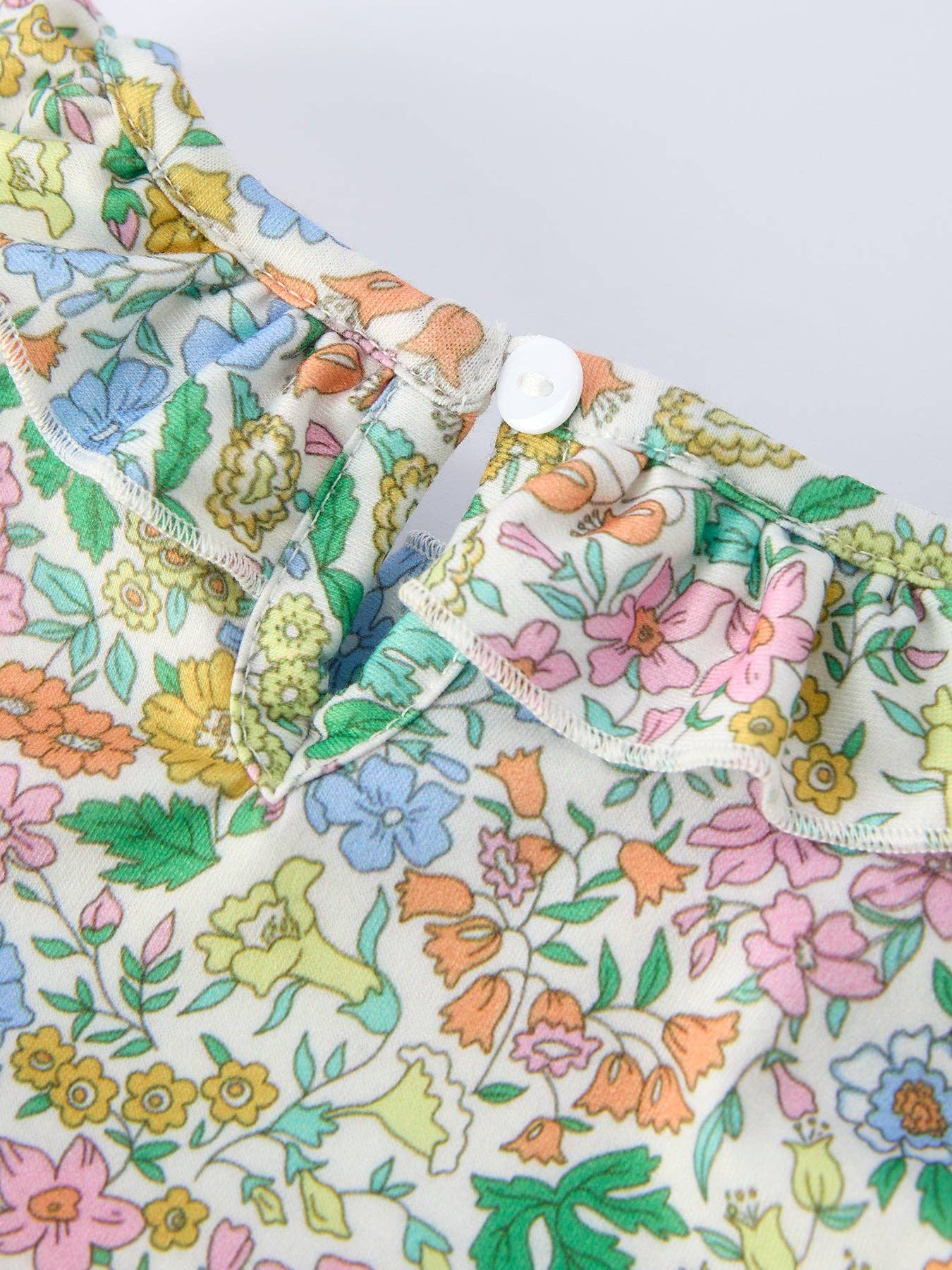 "MAMA'S GIRL" Embroidered Smocked Dress