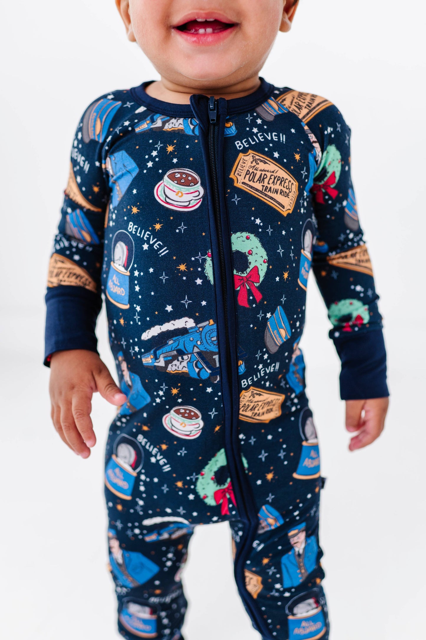 Hot Cocoa Express Convertible Footies