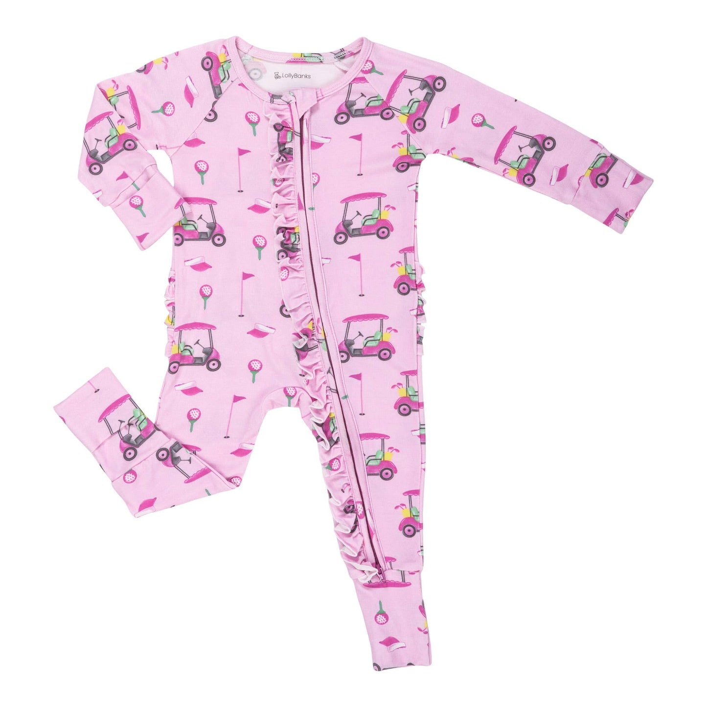 Pink Birdie Golf Zippy