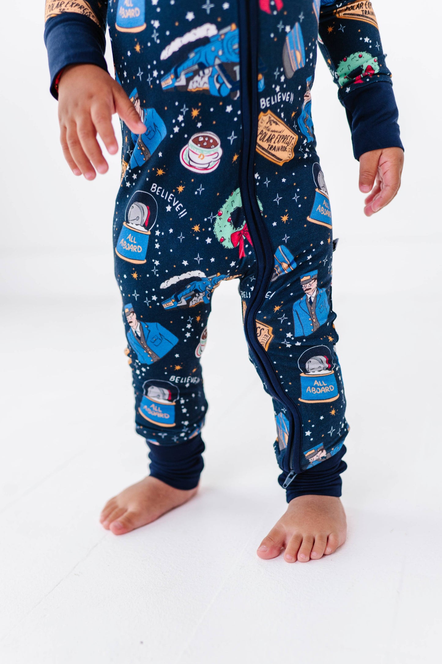 Hot Cocoa Express Convertible Footies