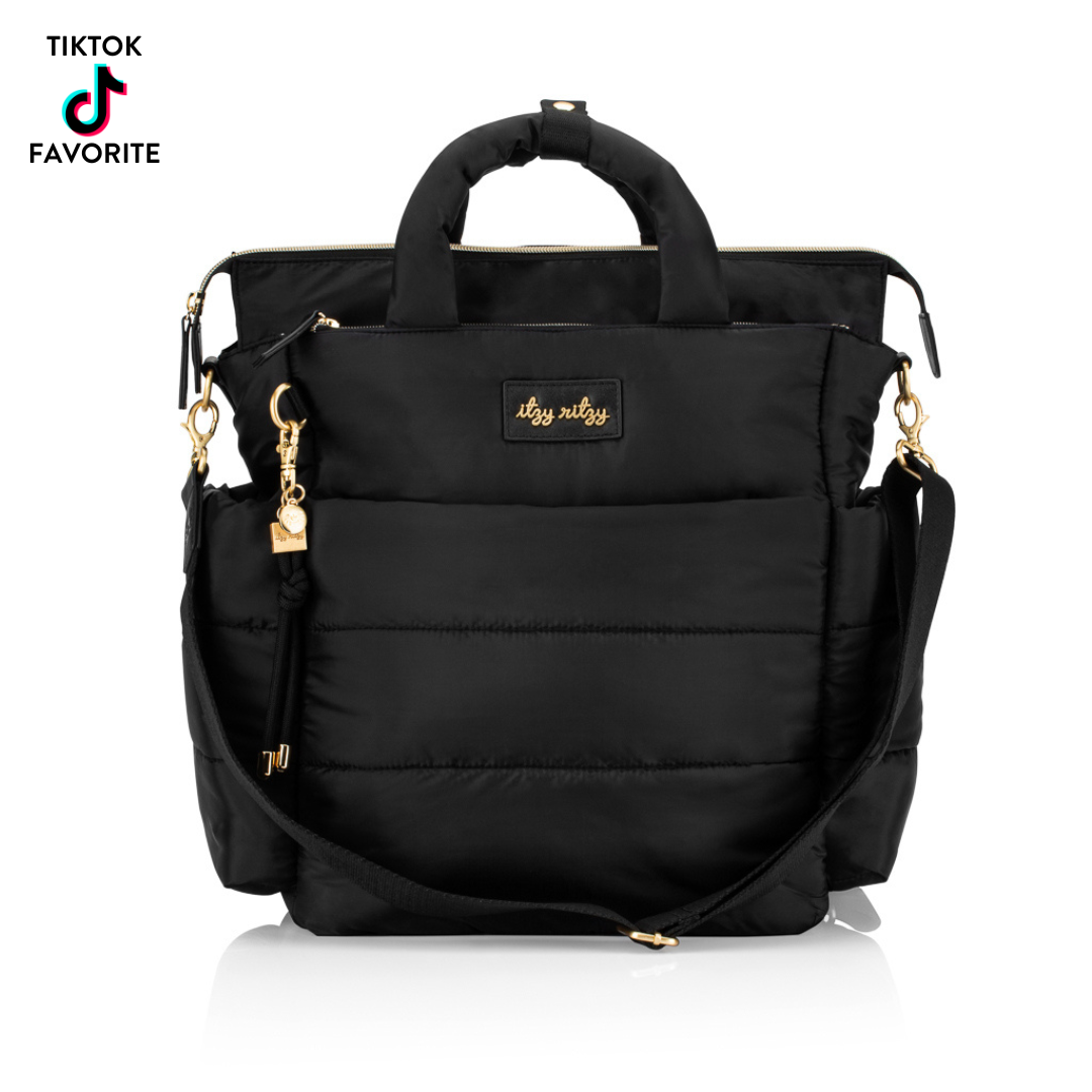 *NEW* Dream Convertible™ Midnight Black Diaper Bag