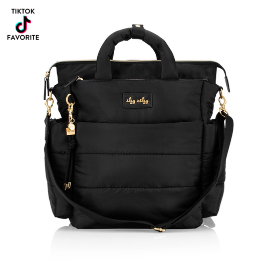 *NEW* Dream Convertible™ Midnight Black Diaper Bag