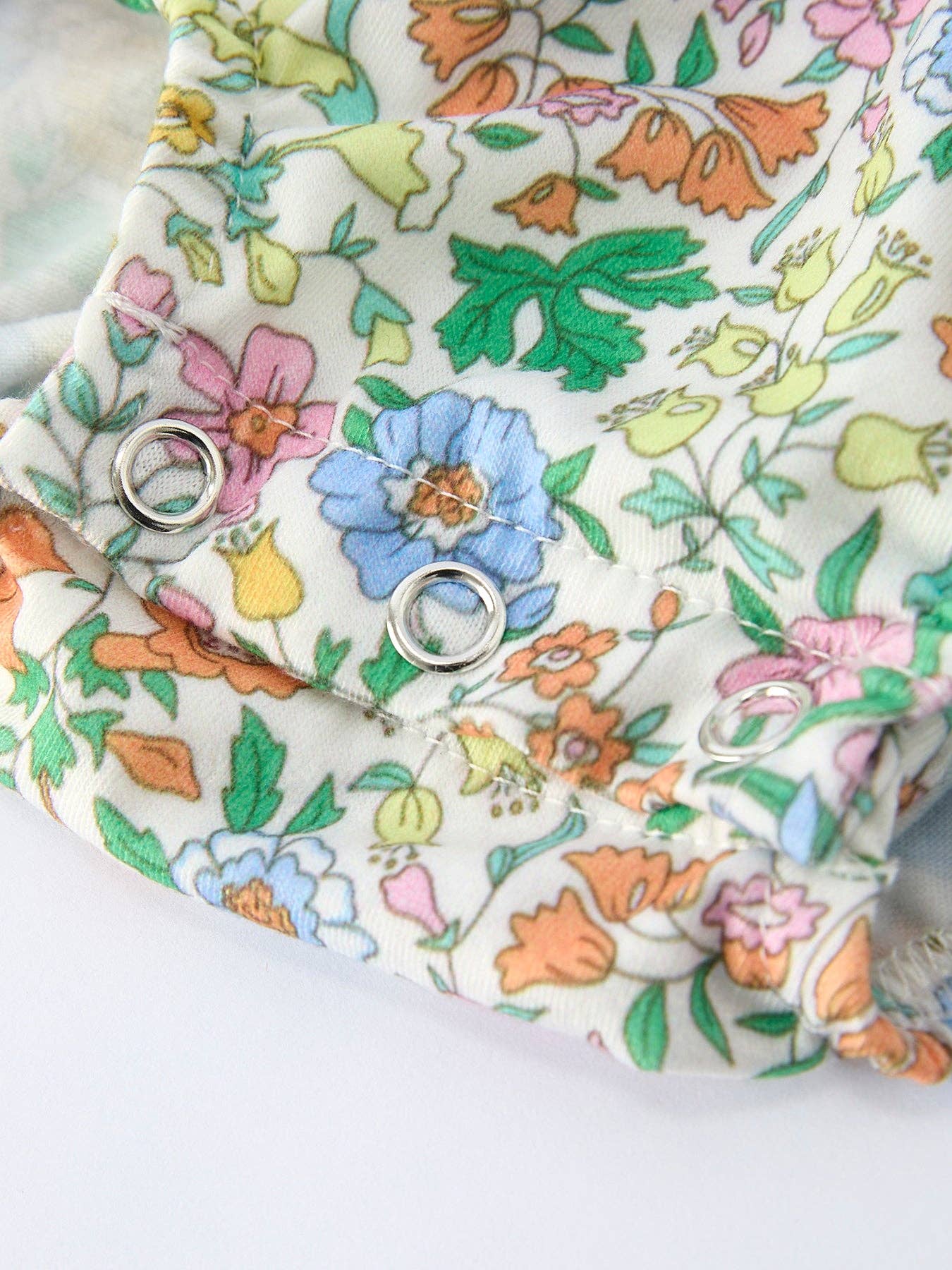 "MAMA'S GIRL" Embroidered Smocked Romper