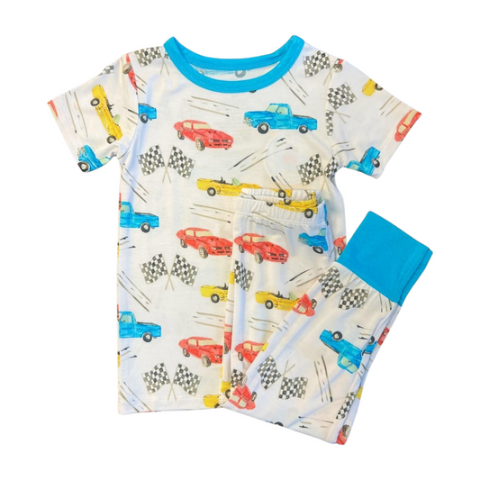 Cruisin' Cars Bamboo 2pc Pant Set